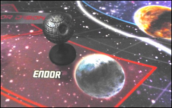 L'Etoile de la Mort est en orbite autour d'Endor