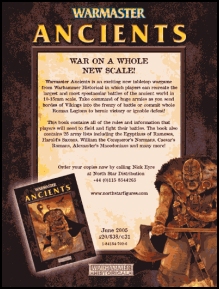 Warmaster Ancients