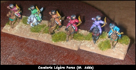 Cavalerie légère Perse (M. Adda) - Figurines 15mm